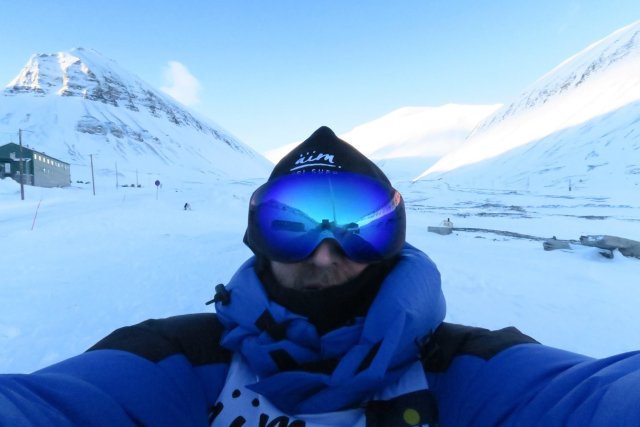 Das letzte Selfie kurz vor dem Start des Nordpolmarathons