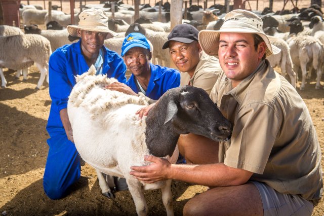 Weiße sind in Namibia eine Minderheit, haben auf den meisten Farmen aber das Sagen