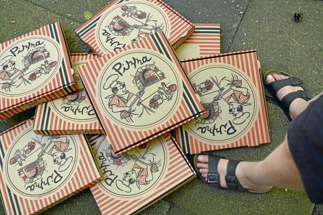 Pizzakartons sehen zwar aus wie aus Pappe, können aber mit umwel...