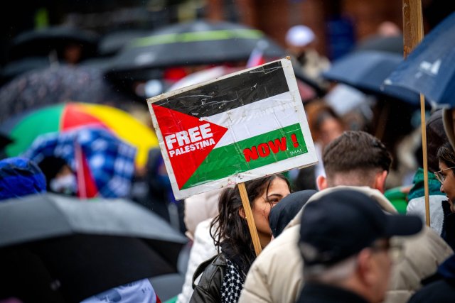 Pro-Palästina-Kundgebung in Bremen