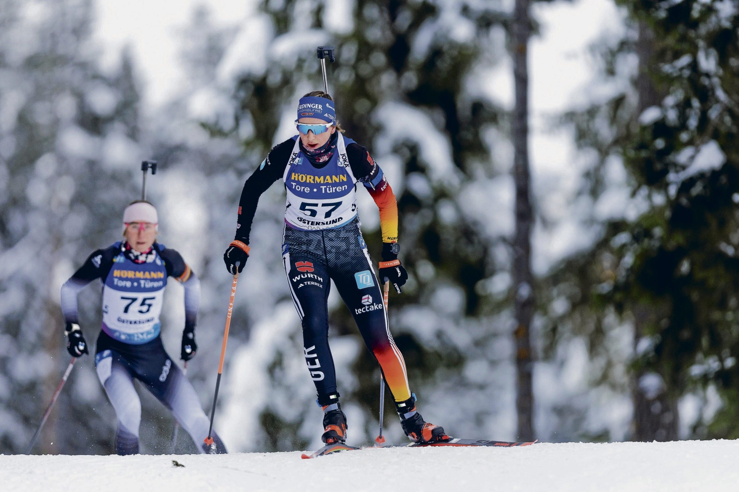 Biathlon : les biathlètes veulent améliorer leur bon départ en Coupe du monde au relais