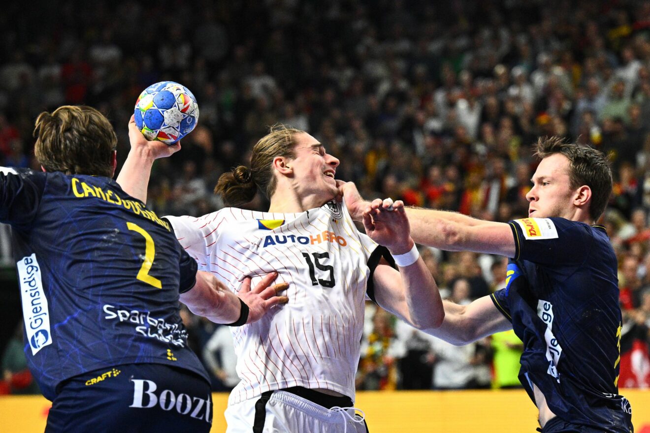 Handball : Match pour le bronze aux Championnats d’Europe : la Suède est une taille trop grande pour l’équipe du DHB