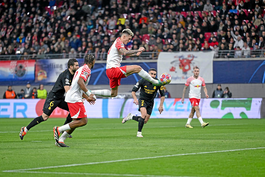 Football : Ligue des champions : Leipzig « a du mal à accepter » la défaite face au Real