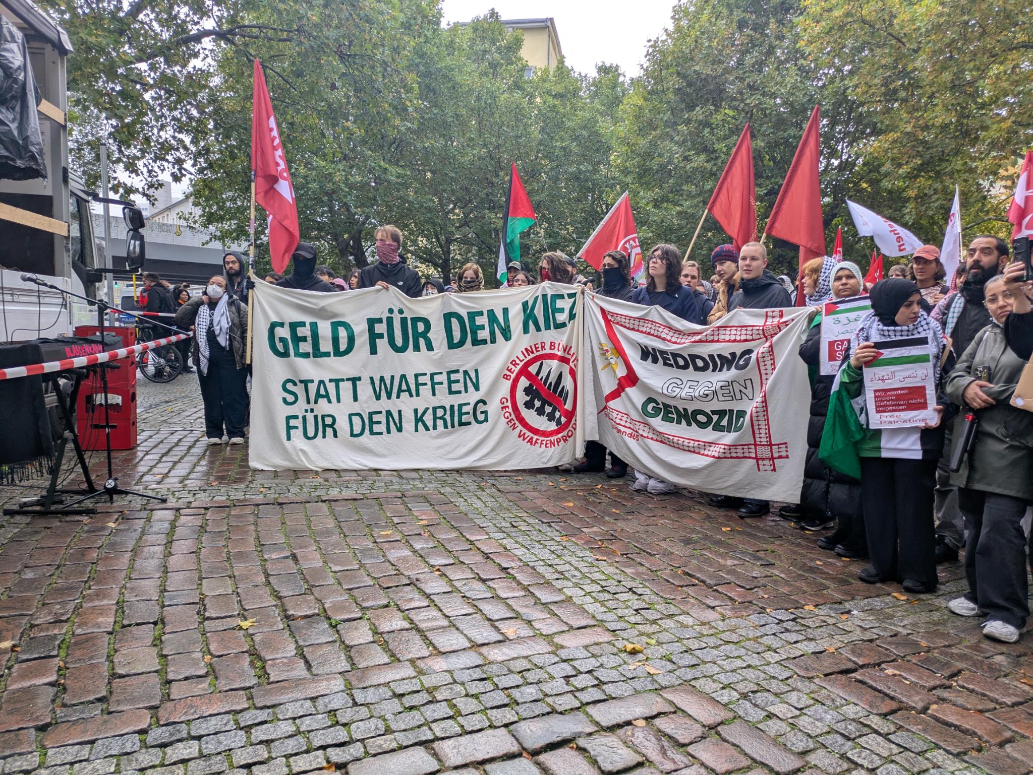Polizeigewalt | Berliner Gewerkschafter kritisieren Polizei auf Antikriegsdemo