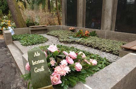 Urnenbegräbnisstätte in Berlin-Steglitz.