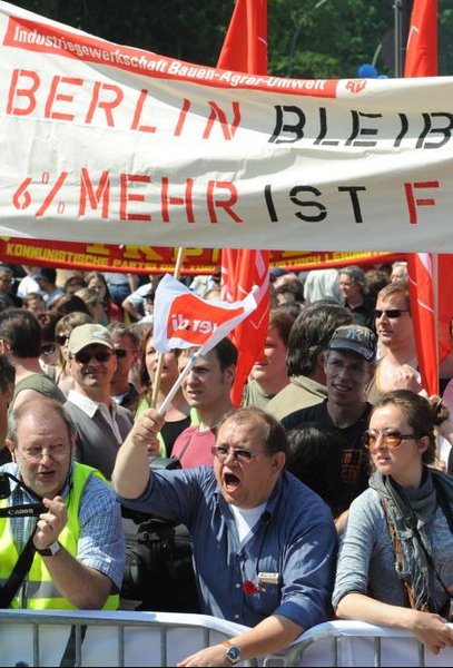 Die Wut w&#228;chst langsam und vereinzelt. ND-