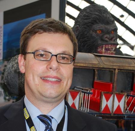 Der 38-Jährige Michael Hesse ist Vizepräsident und Vertriebsleiter des weltweit operierenden Karussellherstellers HUSS Park Attractions GmbH in Bremen.