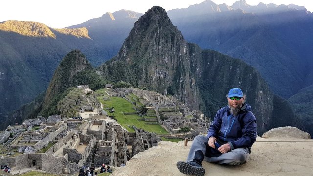 Fantastisch: Sonnenaufgang über dem Machu Picchu