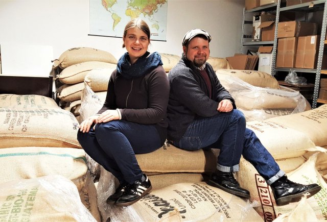 Nadine Heymann und Oliver Klitsch wollten mehr als guten Kaffee trinken und gründeten ihr eigenes Unternehmen.