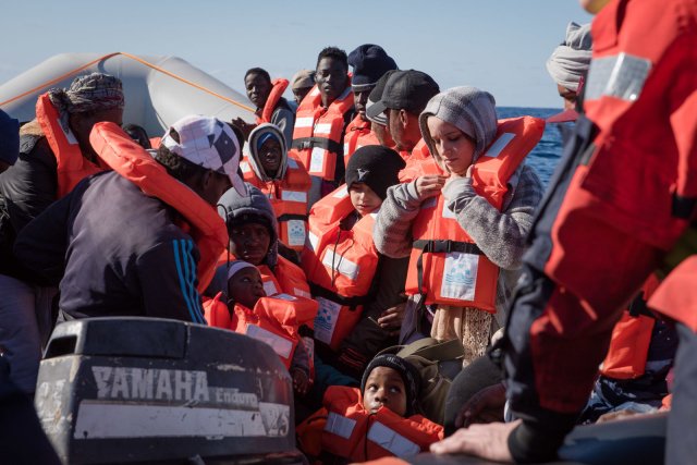 Am 22. Dezember 2018 hatte die die Crew von Sea-Watch 3 mehr als 30 Menschen auf See gerettet.