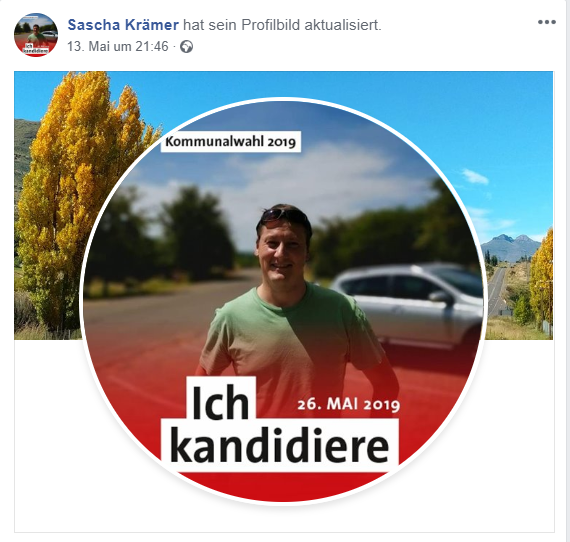 Wahlkampf heute: Noch ist Linken-Politiker Sascha Krämer in Südafrika. Seinen Wahlkampf für die Kommunalwahlen in Potsam führt er via Facebook.