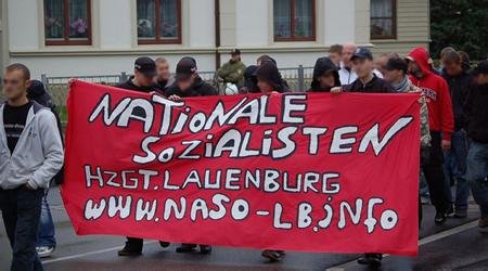 Nazi-Aufmarsch im Kreis Lauenburg: Die NPD sucht hier verst&#228;rkt Nachwuchs.