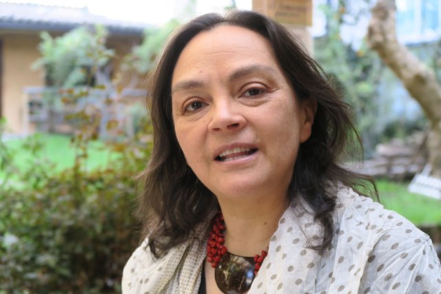 Ivonne Yanez, Mitarbeiterin der Umweltorganisation "Acción Ecológica".