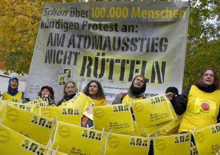 Protest von Umweltaktivisten am Freitag in Berlin