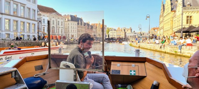 Bootstour durch Gent