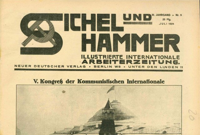 Titelblatt von »Sichel und Hammer«