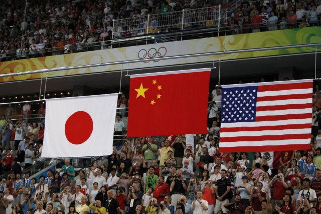 Diplomatischer Boykott: Nach den USA hat sich jetzt auch Japan von Olympiagastgeber China distanziert.