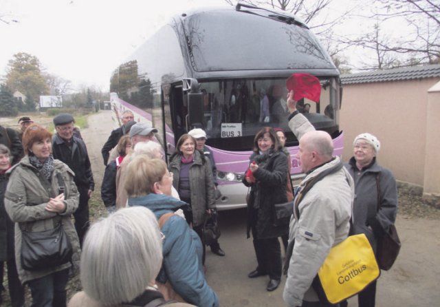 2011 traf sich die nd-Leserreisen-Familie zum nd-Reisetreff in Cottbus.