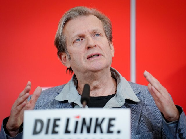 Der Kandidat für das Amt des Bundespräsidenten der Partei Die Linke, Gerhard Trabert.