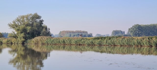 Flusslandschaft in Belgien