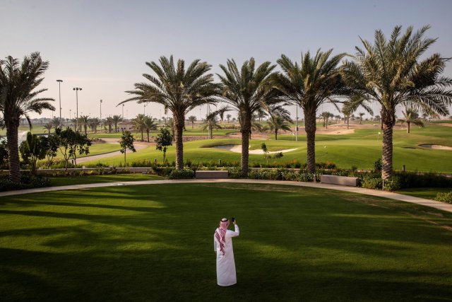 Im saudischen Royal Greens Golf Club bei Dschidda fanden schon viele hochkarätige Golfturniere statt. Immer mehr Profis haben nun aber Bauchschmerzen dabei, die Gagen des Regimes anzunehmen.