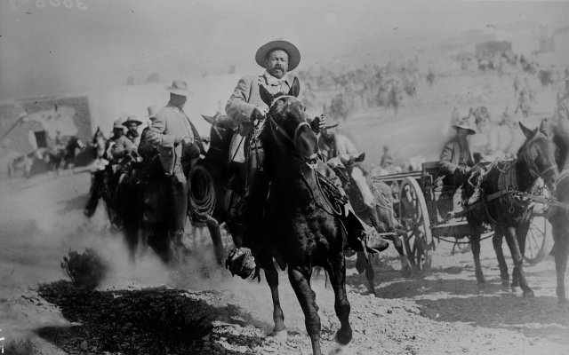General Pancho Villa im Januar 1914