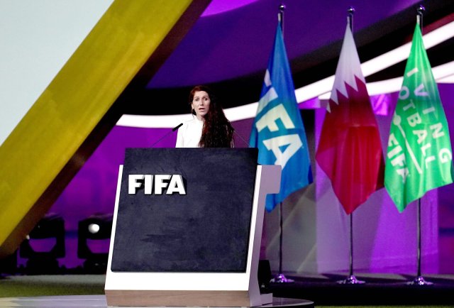 Lise Klaveness erhielt für ihren Auftritt auf dem Kongress des Fußballweltverbandes sogar Preise.