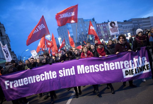 Internationaler Frauenkampftag 2015 am 8. Maerz in Berlin