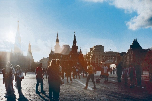 Der Rote Platz in Moskau: Ein Ort des roten Rauschens – zumindest in den Erzählungen von Vladimir Sorokin