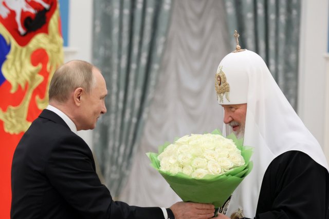 Sehr gute Freunde: Wladimir Putin und Patriarch Kirill.