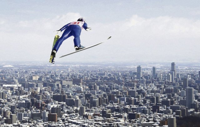 Olympische Höhenflüge: Sapporo will das Megaevent, ein Volksreferendum darüber allerdings nicht.
