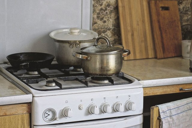 Gas wird in vielen Haushalten nicht nur zum Heizen, sondern auch zum Kochen verwendet.