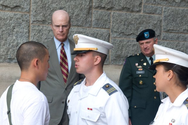 Haben immer weniger Vorbildcharakter: Rekruten an der US-Militärakademie West Point