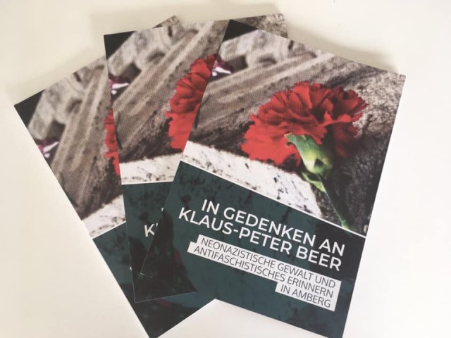 Broschüre in Gedenken an Klaus-Peter Beer.