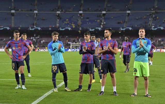 Früher Abschied: Für den FC Barcelona kam das Aus in der Königsklasse schon in der Gruppenphase.