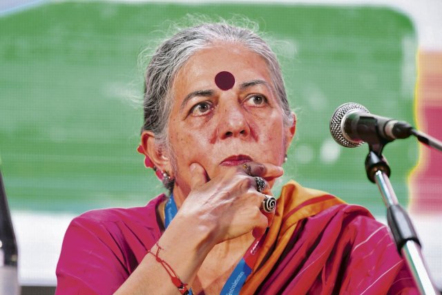 Vandana Shiva im September 2022
