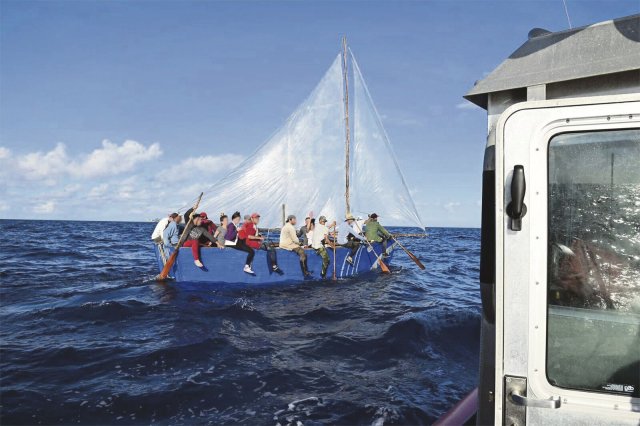 Der Migrationsdruck ist hoch: Geflüchtete aus Kuba werden auf den Cayman Inseln Ende September aus Seenot gerettet.