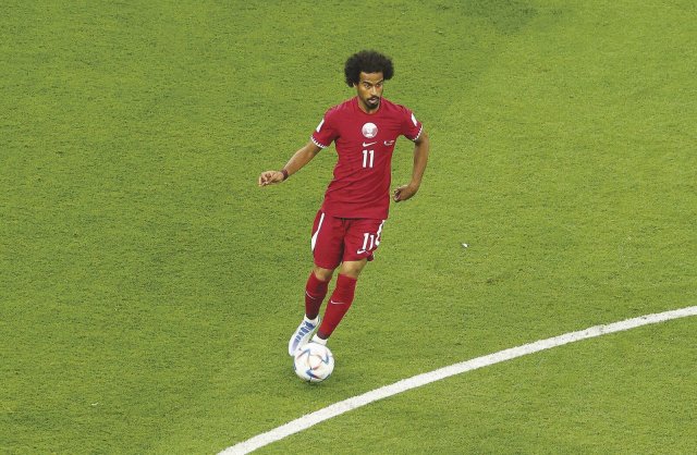 Akram Afif gilt als Hoffnungsträger der katarischen Nationalmannschaft – ein vollwertiger Staatsbürger ist er nicht.