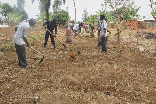 Die Bevölkerung in Burundi lebt überwiegend von der Landwirtschaft.
