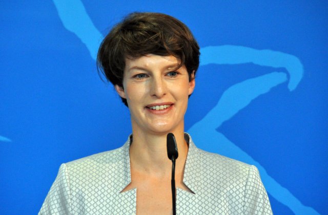Monika von der Lippe, als sie 2015 zur Gleichstellungsbeauftragten ernannt wird.
