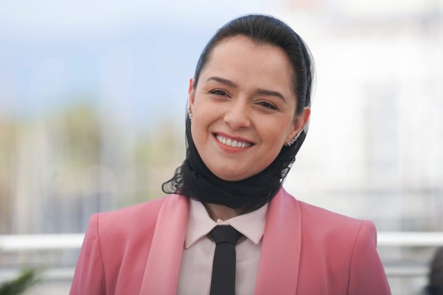 Taraneh Alidoosti auf der Pressekonferenz des Cannes-Filmfestivals im Mai 2022