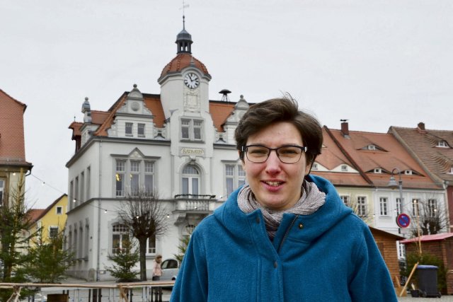 Stephanie Rikl ist seit August 2022 Bürgermeisterin der Kleinstadt Ostritz an der Neiße, ganz im Osten Sachsens. Ihr Ehrenamt ist ein Vollzeitjob.
