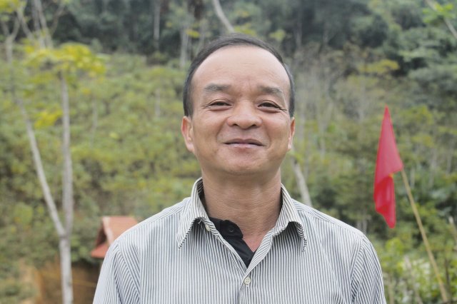 Guten Mutes: Kleinbauer Vi Van Trong hat Waldflächen zur Bewirtschaftung erhalten.