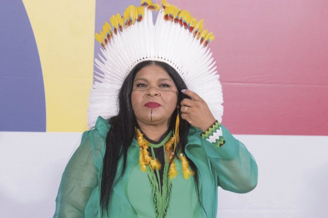 Sônia Guajajara ist Brasiliens neue Ministerin für die indigenen Völker.