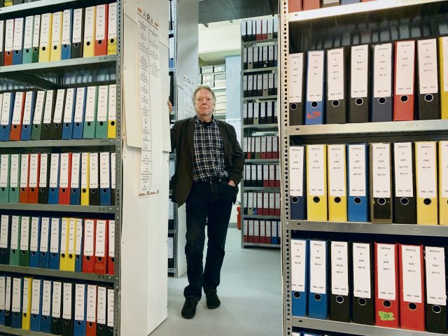 Allein mit dem Lebenswerk: Harald Wachowitz in seinem Zeitgeschichtlichen Archiv
