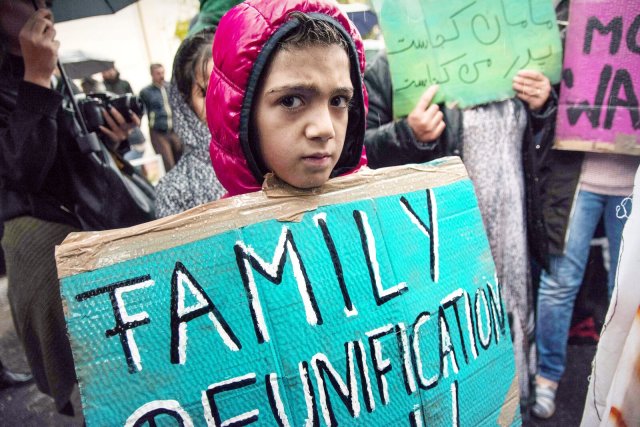 Viele Flüchtlingsfamilien müssen jahrelang getrennt voneinander leben.