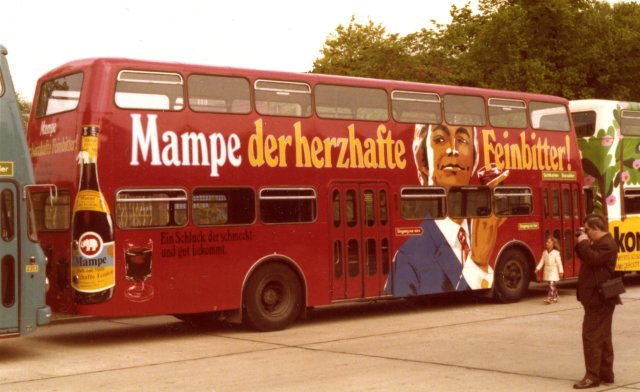 Unterwegs mit Mampe: BVG-Bus um 1990