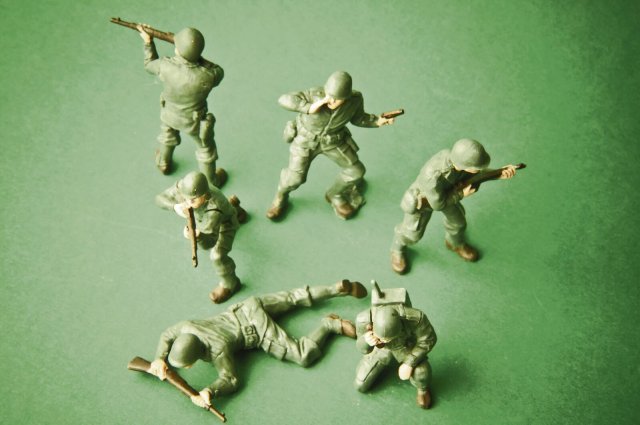 Tag der Spielzeugsoldaten: Friedensschwurbler?