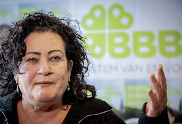 Caroline van der Plas hatte nach den Bauernprotesten 2019 die Idee zur Gründung der BBB.