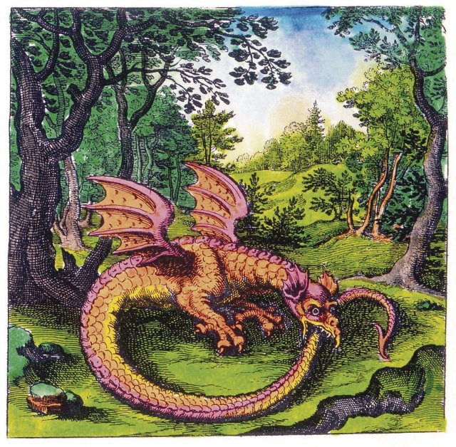 Ouroboros ist in der antiken Mythologie eine Schlange, die ihren eigenen Schwanz verspeist.